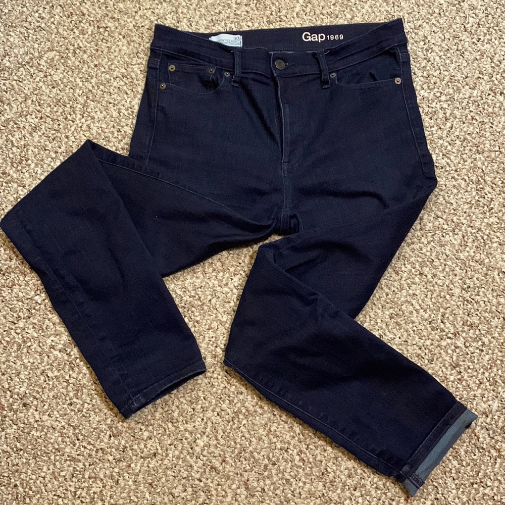 Gap - Resolution True Skinny - Dark Rinse - 30R